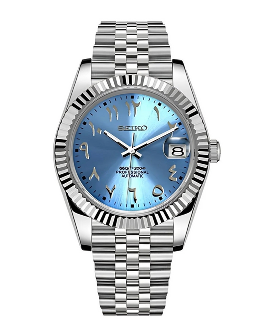 Seikojust Ice Blue - Arabic Dial