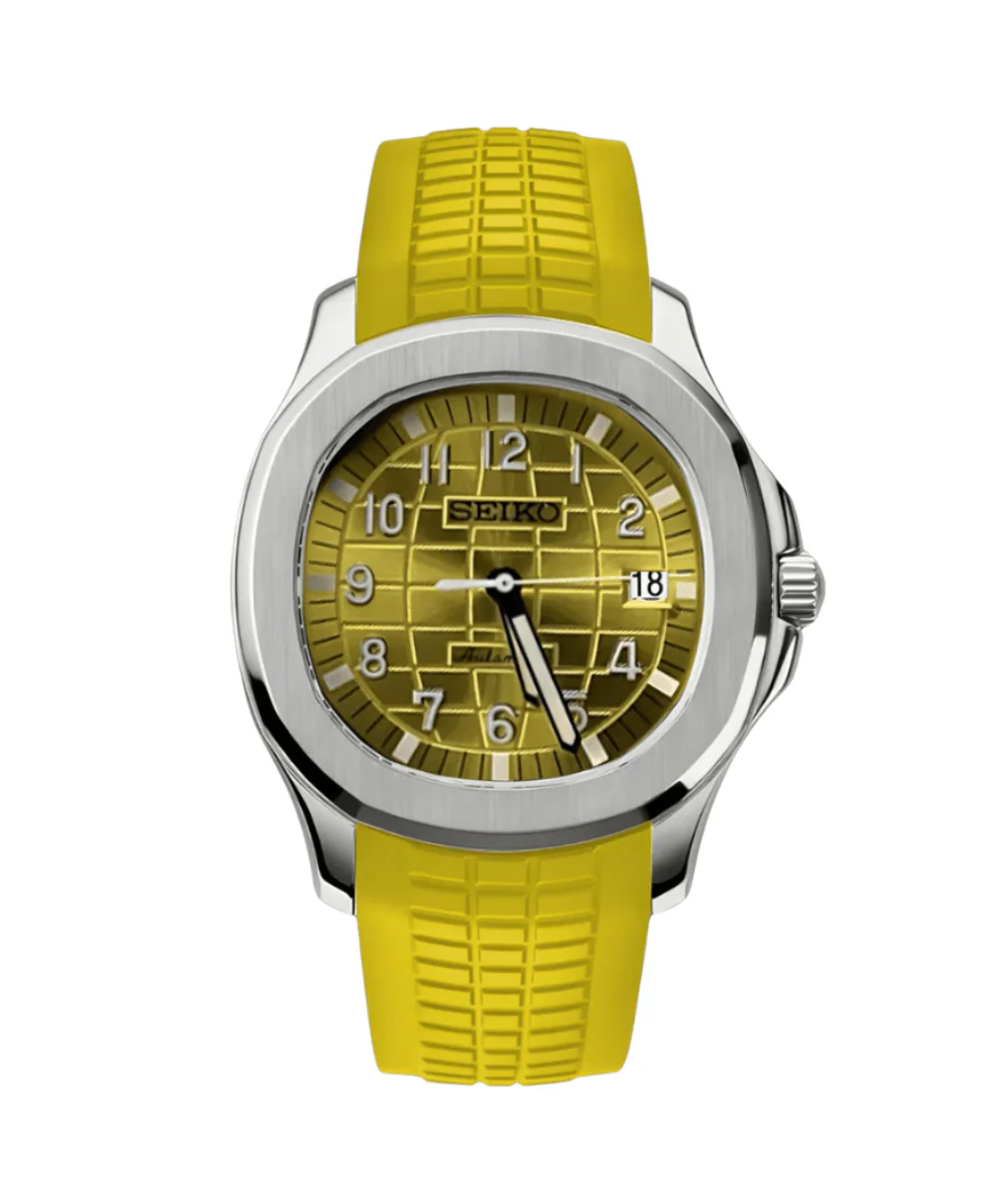 Seiko Mod Aquanaut Yellow