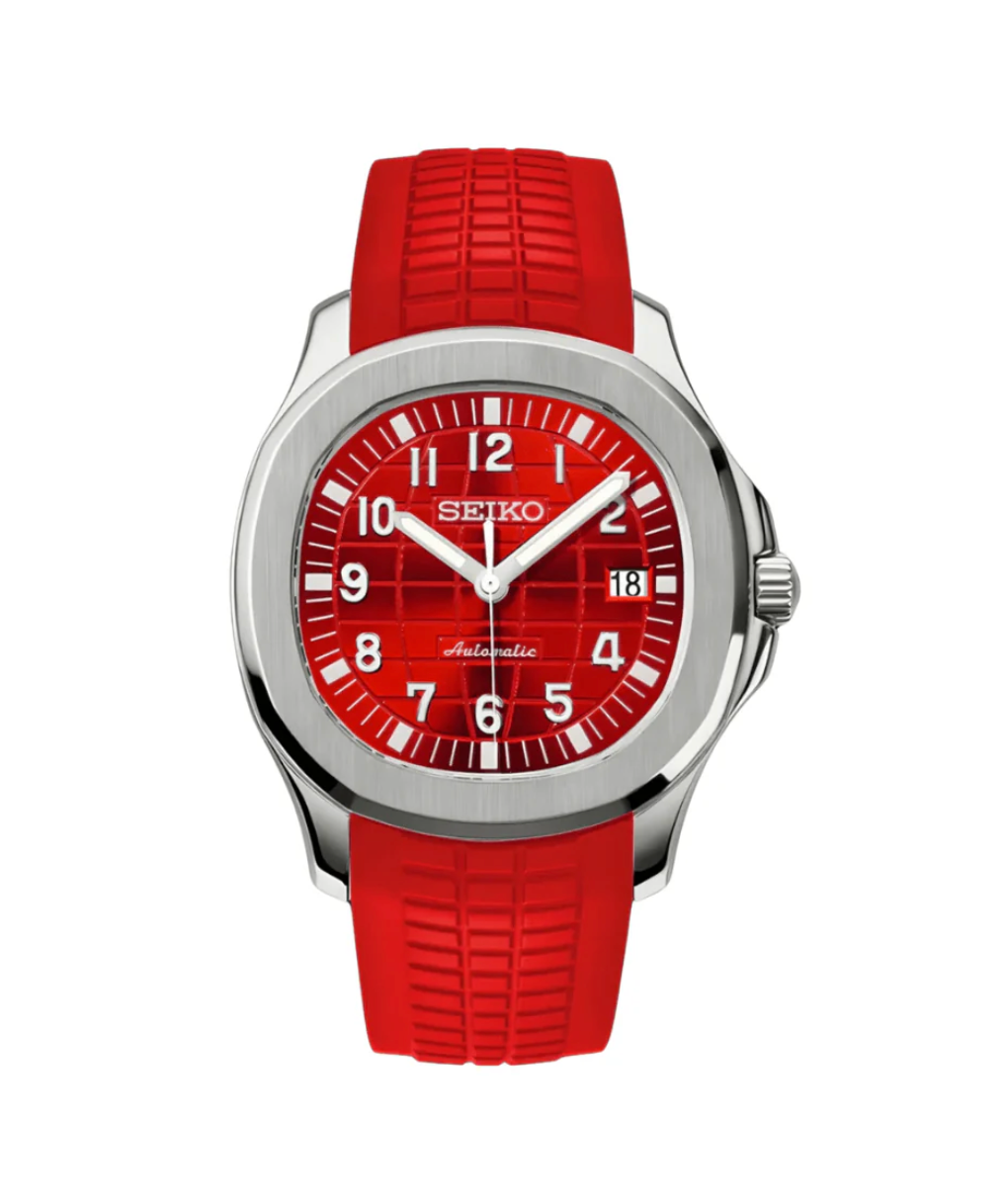 Seiko Mod Aquanaut Red